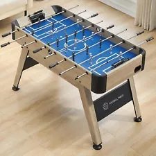 54 Inch Full Size Foosball Table for Kids and Adults in Game Room Home Indoor