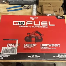 NEW Milwaukee 2829-20 M18 FUEL Lightweight Compact Cordless Band Saw TOOL ONLY