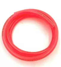 3' PINK 1/4" ID FUEL LINE 3/8" OD FOR HONDA JR DRAGSTER KART BRIGGS ALKY OR GAS