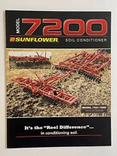 Sunflower - 7200 Soil Conditioner - Sales Brochure *Original Brochure* 2000