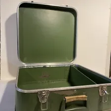 Vintage Green Snare Drum Case Suitcase