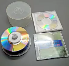 Mini DVD-R 4x 8cm 1.4 GB Blank DVD Recordable Discs 1.4GB Ritek - 20 Discs