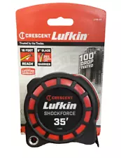 NEW Crescent Lufkin L1135-02 Shockforce Dual Sided Tape Measure 1 3/16 X 35'