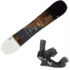 HEAD Daymaker Snowboard with FX One LYT Brown Snowboard Binding (330431+341231)