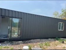 40 ft High Cube tiny home/ container home - New AC, W/D, Ref, Cooktop