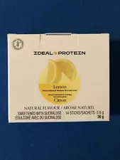 Ideal Protein Lemon Powdered Water Enhancer - 14 Packets - EXP 3/2026