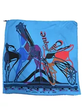 Hermes 70cm Caleche Elastique Silk Scarf RARE COLOR