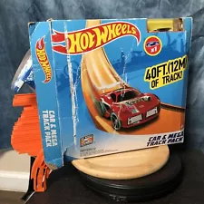 40 Feet Track Hot Wheels Car Builder Racing Stunt MEGA Track Pack Play - No Car