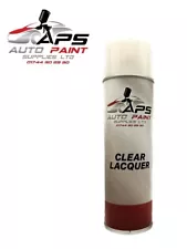 APS Clear Lacquer Aerosol 500ml Automotive Varnish Top Coat Car Paint Repairs