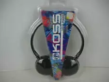 Koss Rukus Series RUK40k Wired Stereo On Head Headphones Headset NOS