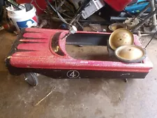 Vintage Pedal Car Low Rider With Machined Parts