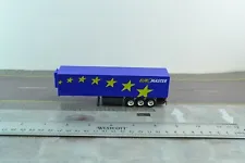 Herpa Road Reefer Trailer for Tractor Trucks Blue 1:87 HO Scale (HO648)