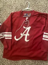 Alabama Crimson Tide SEC NCAA BEAR TRAP Customized Hockey Jersey