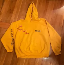 Travis Scott 2018 AstroWorld Tour Promo Hoodie Sweater XL - wish you were here