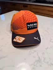 Orange Max Verstappen Red Bull Racing Special Edition Flatbrim Cap 2021