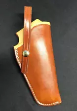 El Paso Saddlery S&W Colt Pistol Holster 5" Russet Single Action RH Free Ship