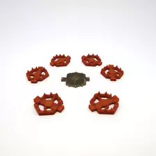 BEAR TRAPS FOR GLOOMHAVEN - 6 PIECES