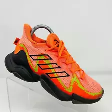 Adidas Mahomes 1 Impact FLX Men's Bright Orange Mid Top Athletic Sneakers 6