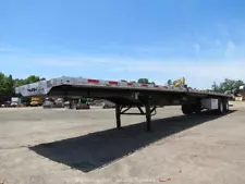 2016 Transcraft Eagle II 53' T/A Equipment Utility Flatbed Semi Trailer bidadoo