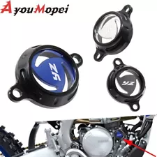 For YAMAHA YZ 250F YZ 250FX YZ 450F/FX Engine Oil Filter Cover Cap Protector (For: 2020 YZ250FX)