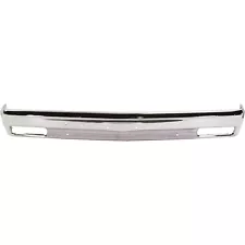 Front Bumper For 1982-1990 Chevy S10 1983-1990 S10 Blazer Chrome Steel 14033726 (For: 1990 Chevrolet S10 Blazer)