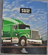 1995-1996 International Truck 9300 Eagle Pro Sleeper Cab Brochure Semi Tractor