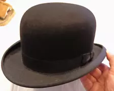 Vintage Stetson Derby Bowler Fedora Hat for Men!