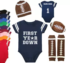 Dallas Cowboys First Birthday Uniform Jersey Newborn Baby Bodysuit Outfit Set