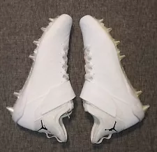 Nike Jordan Alpha Menace Pro 2 Mid Football Cleats White Mens 13 CV1676 103