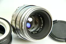 Lens Helios-44-2 58mm f./ 2 M42 Silver + Sony E NEX for E-mount cameras