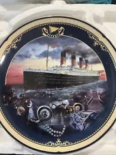 Titanic Queen of the Ocean Collector Plate - Maiden Voyage