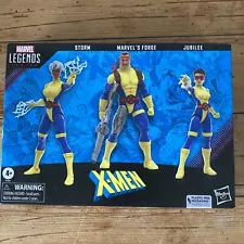 X-MEN 60 Years Hasbro Marvel Legends Series Marvel’s Forge Storm Jubilee Figures