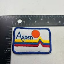 Vintage ASPEN Colorado Patch State Tourism (Known for Snow Ski Resort) 44B4