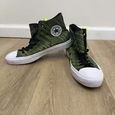 Converse Chuck Taylor Sneakers Unisex Men’s 9 Womens 11 Green Chuck II High Top