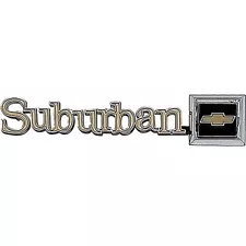 1975-91 Chevrolet Suburban Emblem; Rear Barn Door