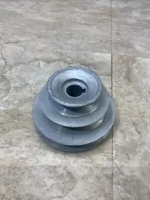 3 3/8” 3 STEP V-BELT PULLEY WITH 5/8” BORE