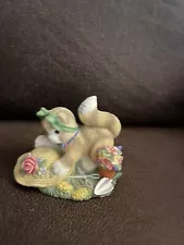 Calico Kittens The Earth Blossoms For You Figurine