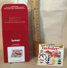 2021 Hallmark Keepsake Ornament - TWISTER - FAMILY GAME NIGHT - In Box (C5)