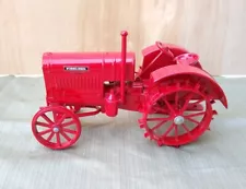 1992 McCormick-Deering 22-36 HP Red Tractor Steel Wheels Diecast by Scale Models