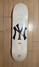 2015 Supreme NYC New York Yankees White Skateboard Deck + Michael Jackson Deck