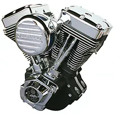 Ultima® Black 131 c.i. El Bruto® Motor for 1984-99 Harley & Custom Models