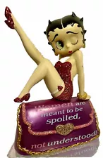 Betty Boop Figurine Spoiled Not Understood It’s A Girl Thing Danbury Mint 2012