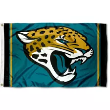 Jacksonville Jaguars JAX Logo Flag