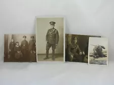 4 WW1 Era Photographs Royal Artillery / Royal Field Artillery