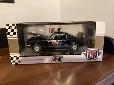 M2 Machines HURST 1966 FORD MUSTANG 2+2 GT (BLACK)* 1:24 New In Box