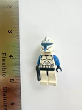 Blue Clone Trooper Captain Rex Minifigurine STAR WARS LEGO