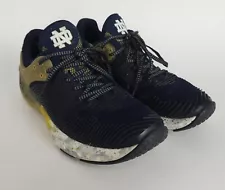 Under Armour Hovr Apex 2 Notre Dame Blue Yellow Basketball Sneakers Men’s 8.5