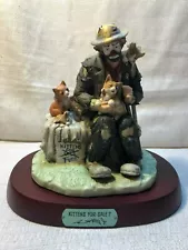 Emmett Kelly Jr Kittens For Sale Collection Limited Edition Figurine 9713