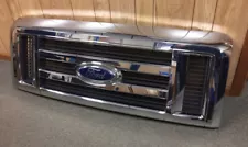 08-24 Ford E-150 E-250 E-350-E450 Econoline Van OEM Chrome Grille w/Emblem! (For: More than one vehicle)