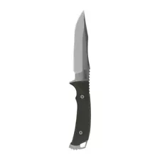 SOG Pillar Full Tang 5 In S35VN Steel Blade Micarta Handle Fixed Blade Knife